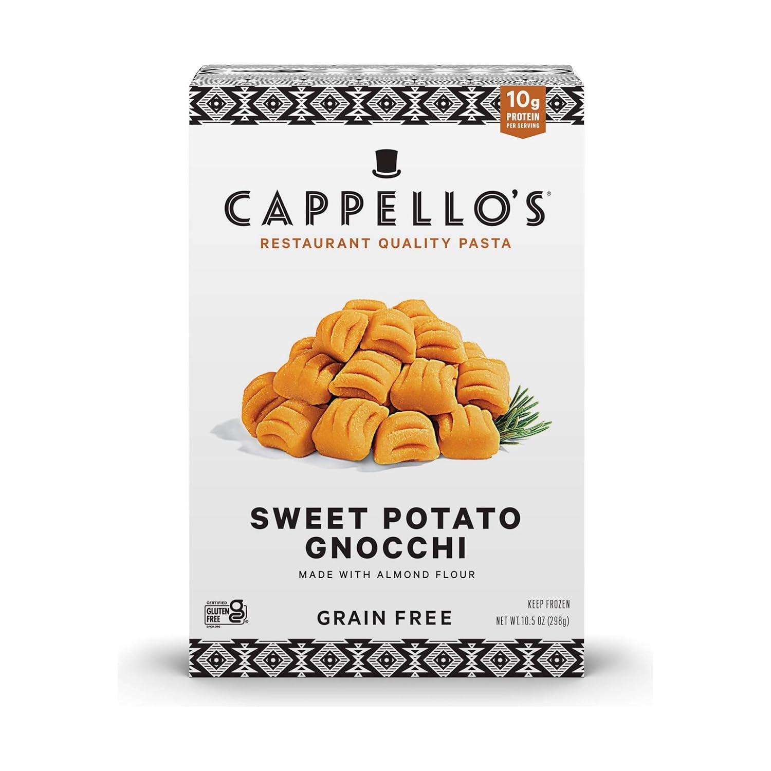 Cappello's Sweet Potato Gnocchi Almond Flour Pasta