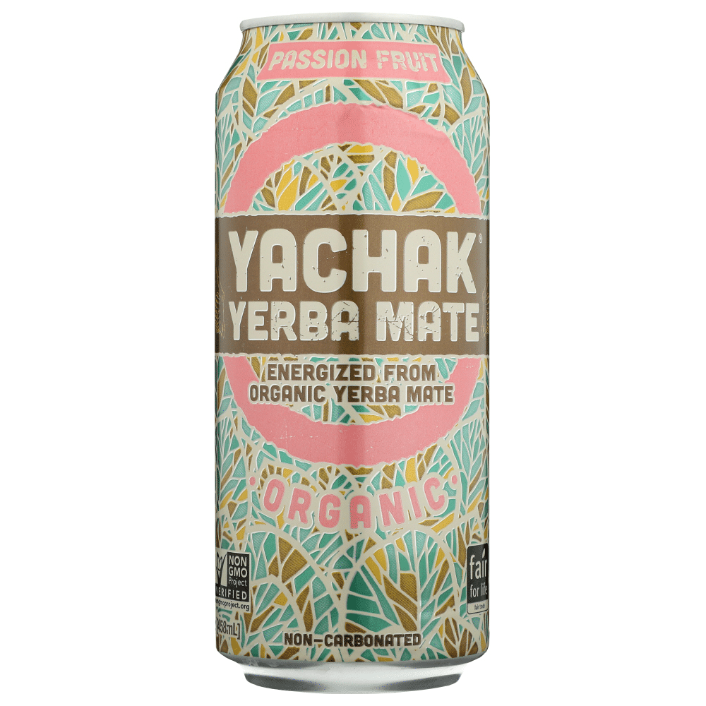 Yachak Organic Passion Fruit Yerba Mate 15.5 Oz
