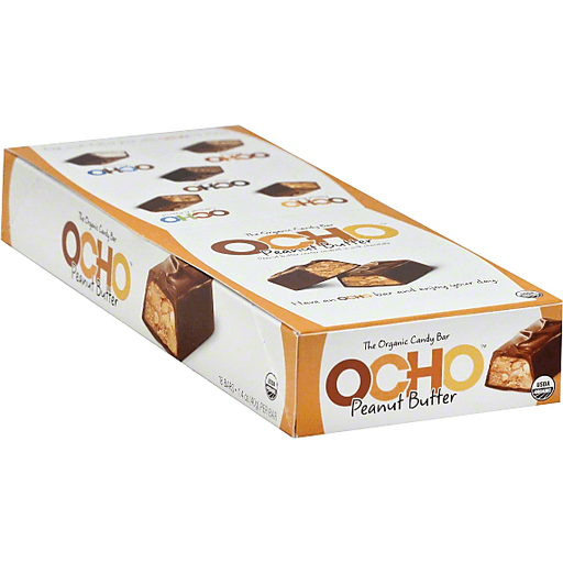 Ocho The Organic Candy Bar Peanut Butter