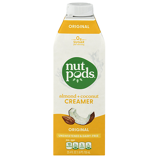 Nutpods Creamer, Almond + Coconut, Original 25.4 Fl Oz