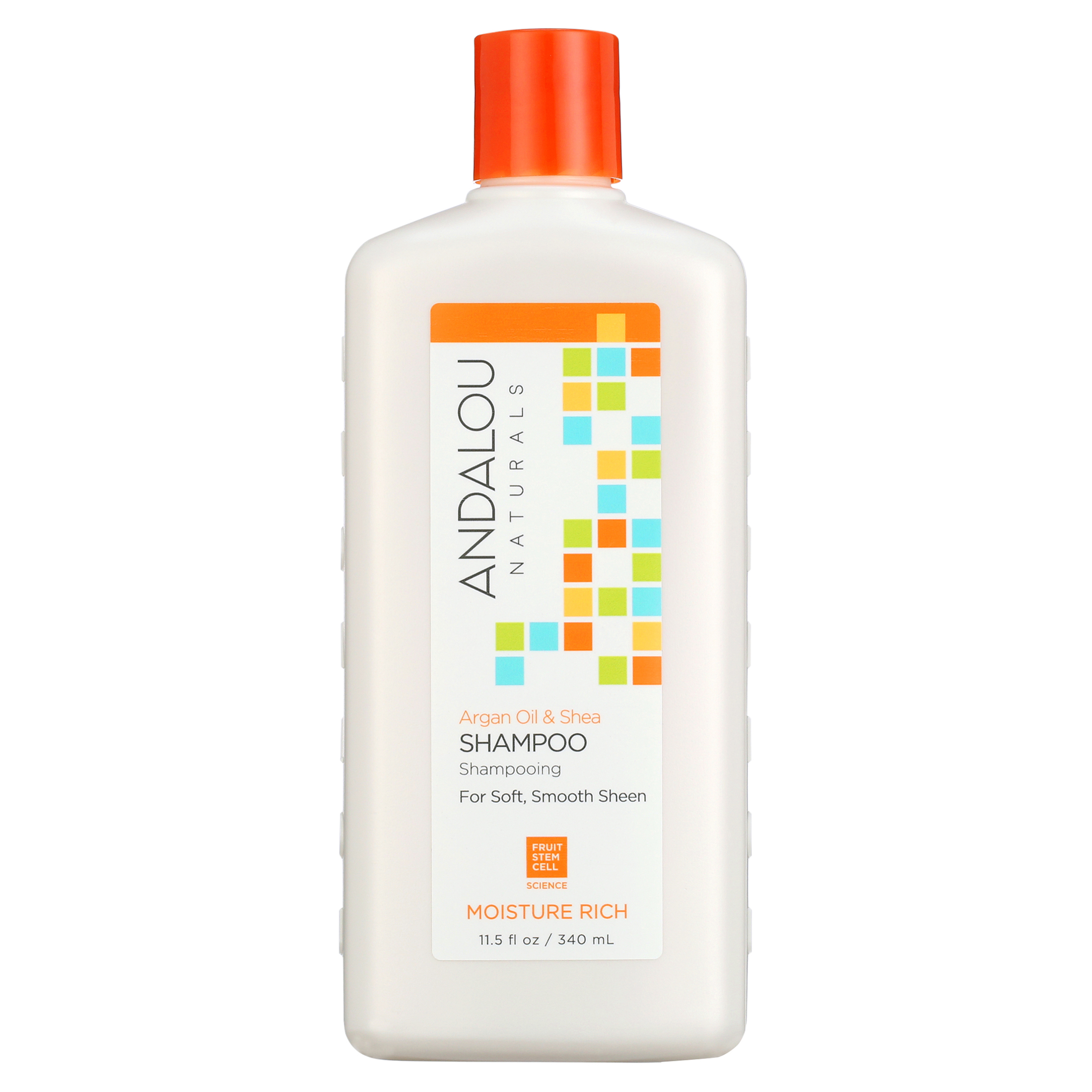 Andalou Naturals Moisture Rich Shampoo Argan And Sweet Orange - 11.5 Fl Oz