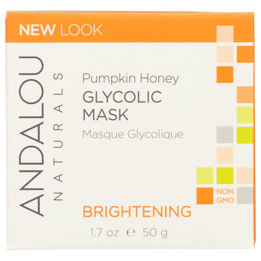 Andalou Naturals Pumpkin Honey Glycolic Mask 1.7 Fl Oz