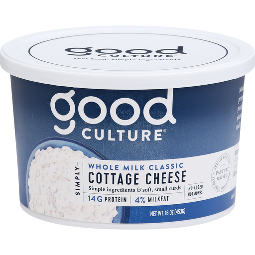 Good Culture Cottage Cheese, Simply, Whole Milk Classic