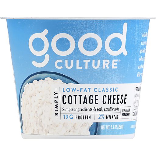 Good Culture 2% Low-Fat Classic Cottage Cheese - 5.3oz
