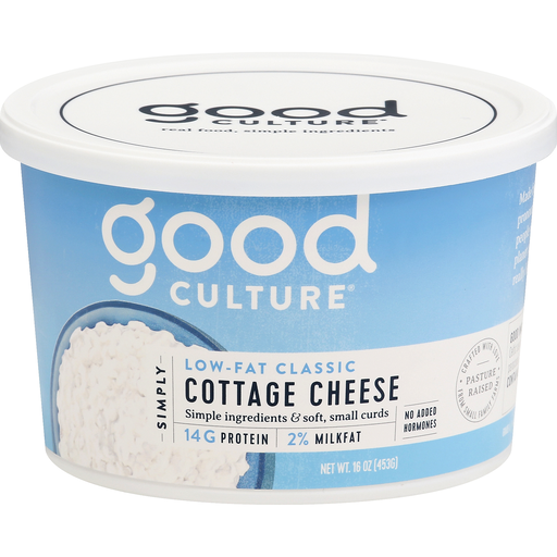 Good Culture Cottage Cheese, Simply, Low-Fat Classic