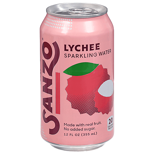 Sanzo Lychee Sparkling Water - 12 Fl Oz Can