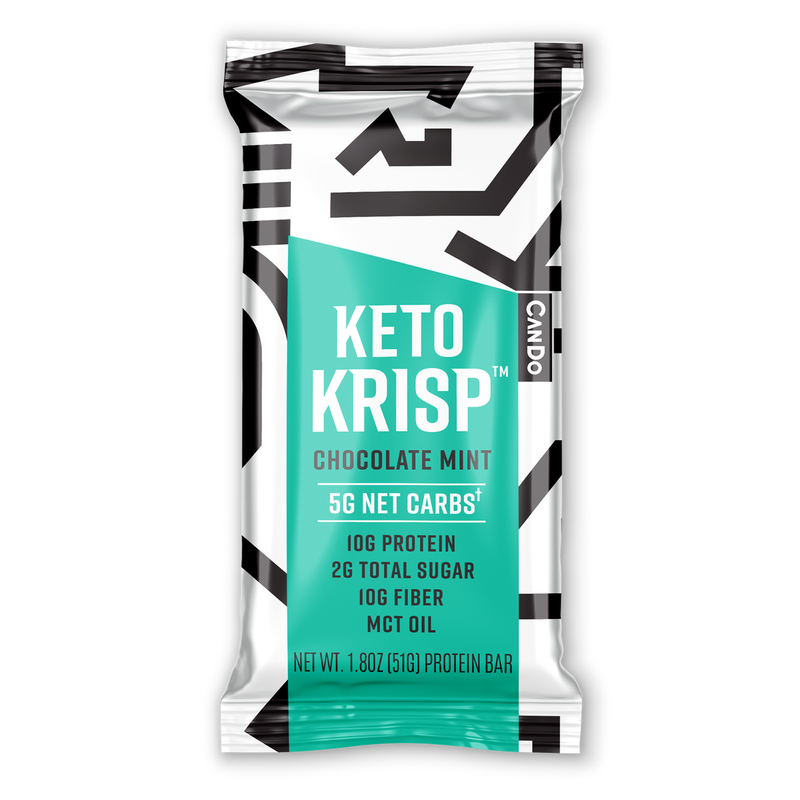 Keto Krisp Chocolate Mint Protein Bar 1.8 Oz