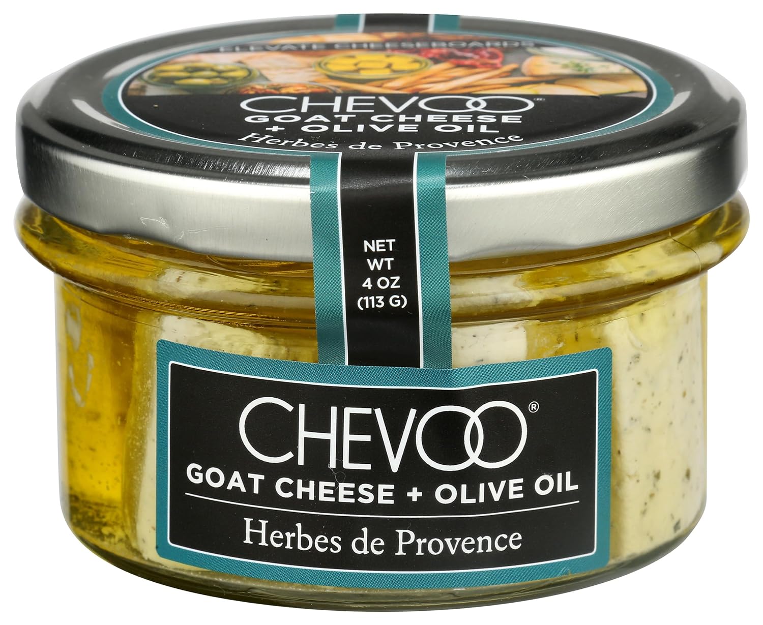 Chevoo Goat Cheese Herbes De Provence Olive Oil 4oz