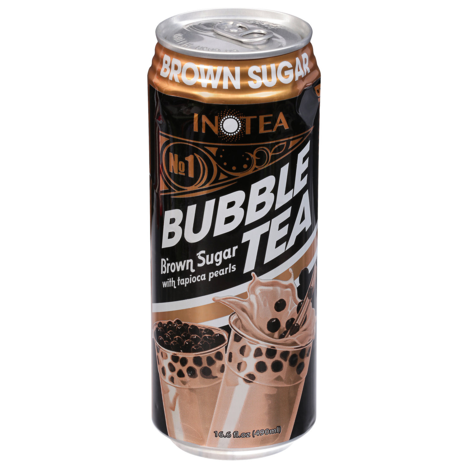 Inotea Bubble Tea, Brown Sugar 16.6 Fl Oz