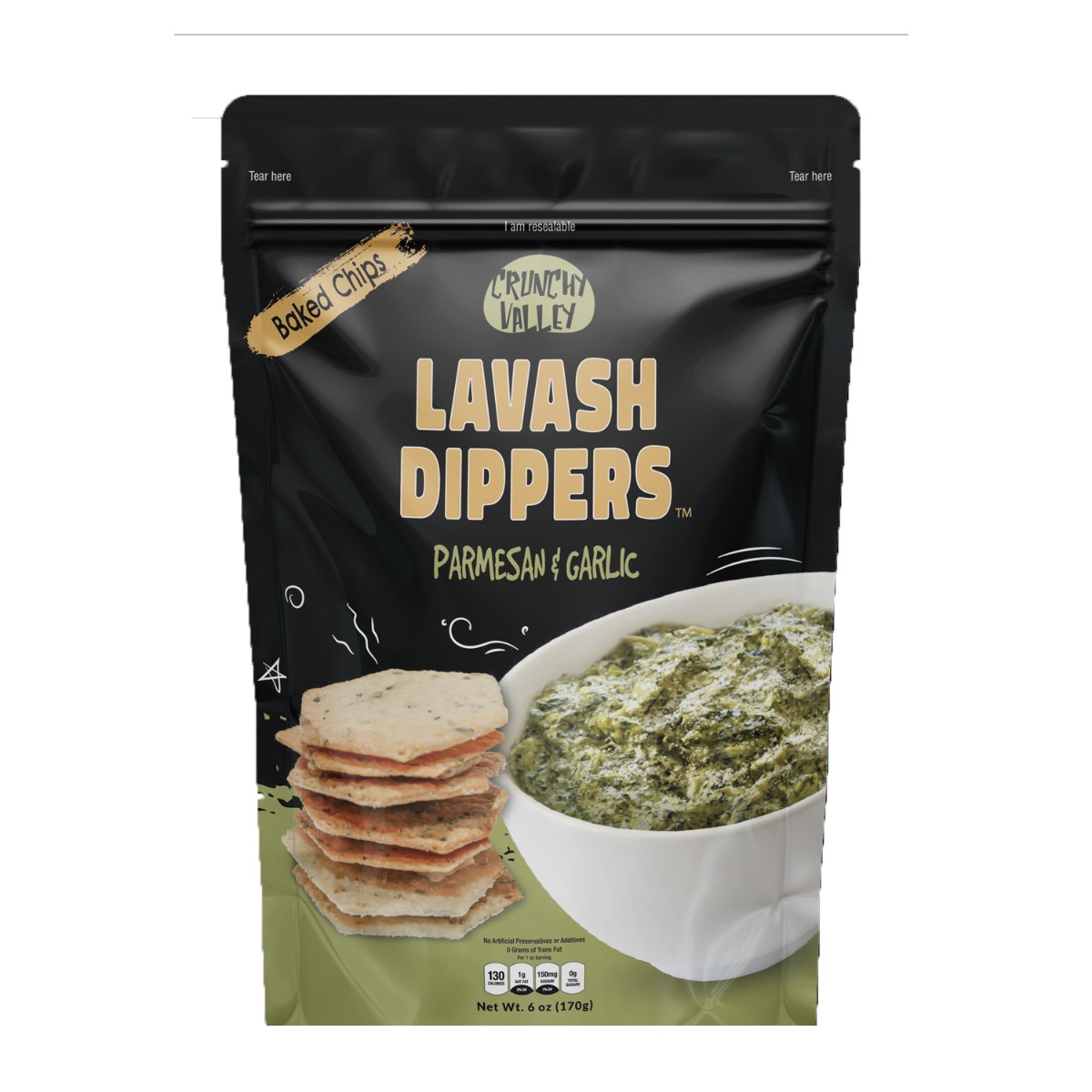 Crunchy Valley Dippers Parmes/garlic