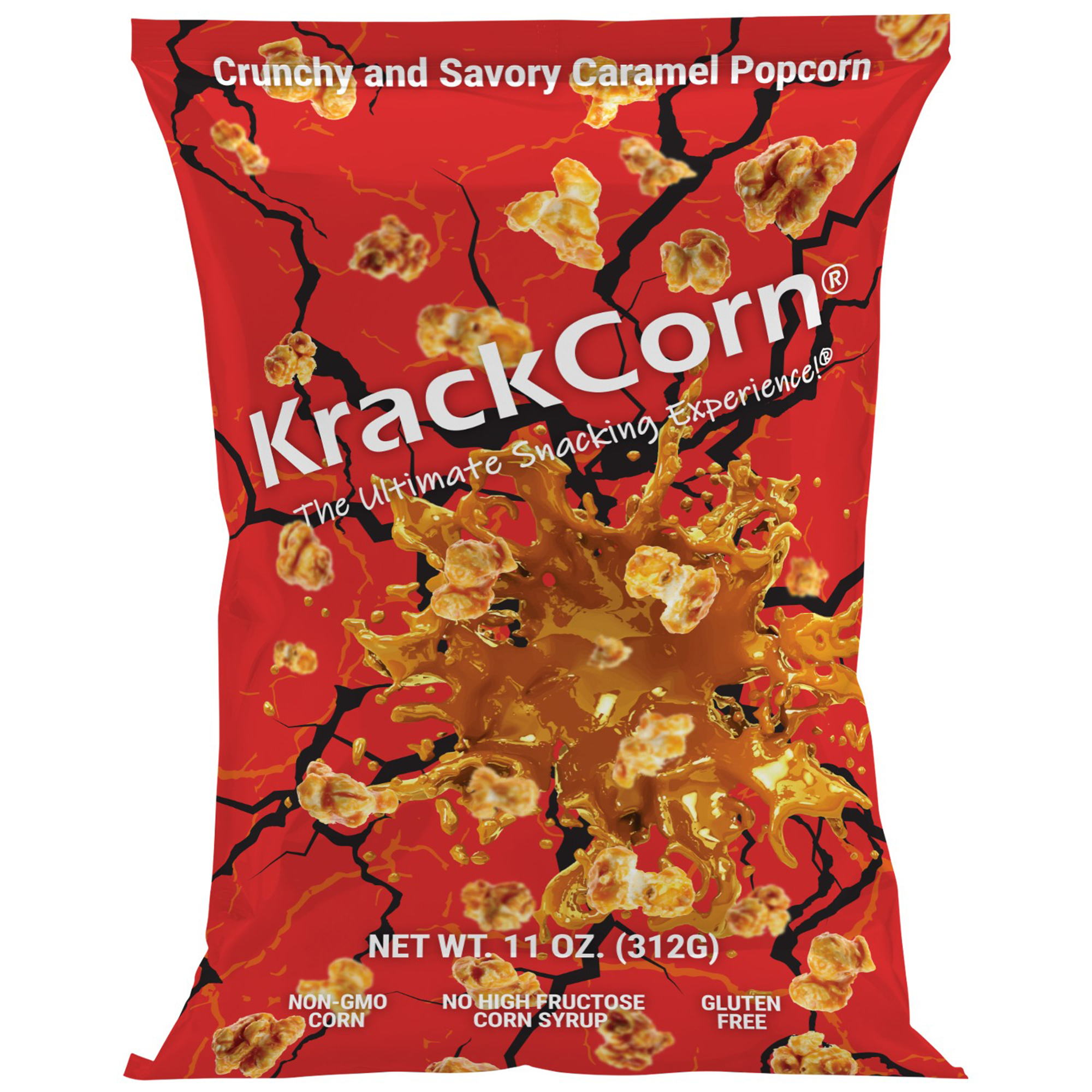 KrackCorn Crunchy Savory Caramel Popcorn