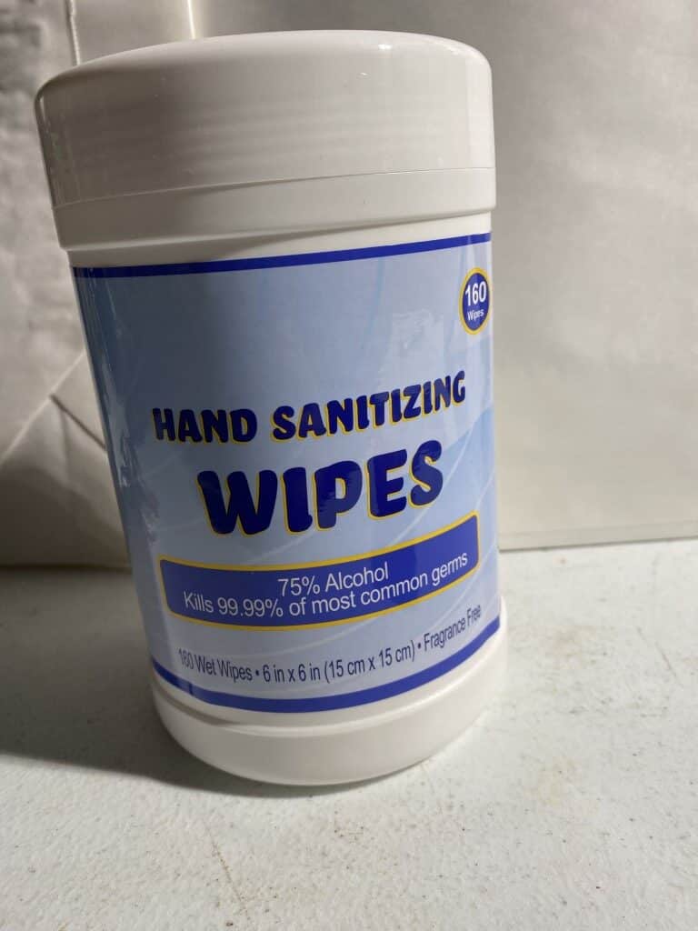Hand Sanitizing Wipes