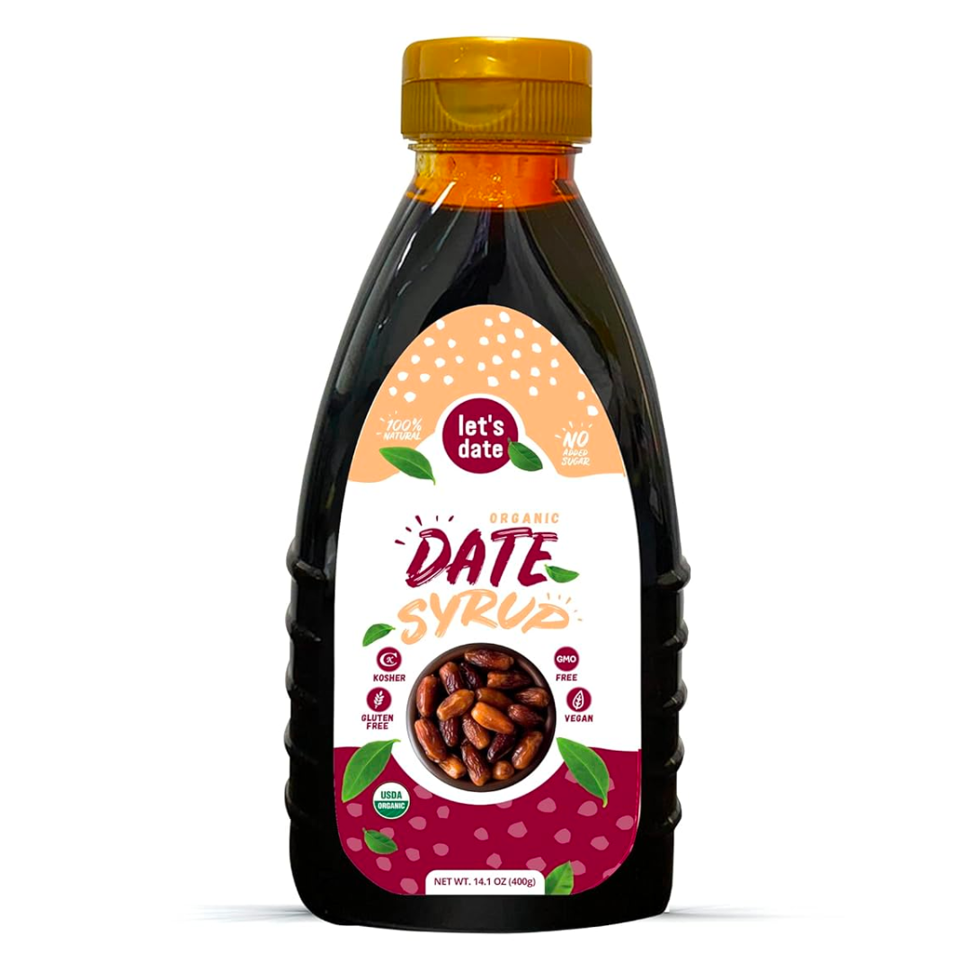 Let's Date Organic Syrup, 14.1 Oz