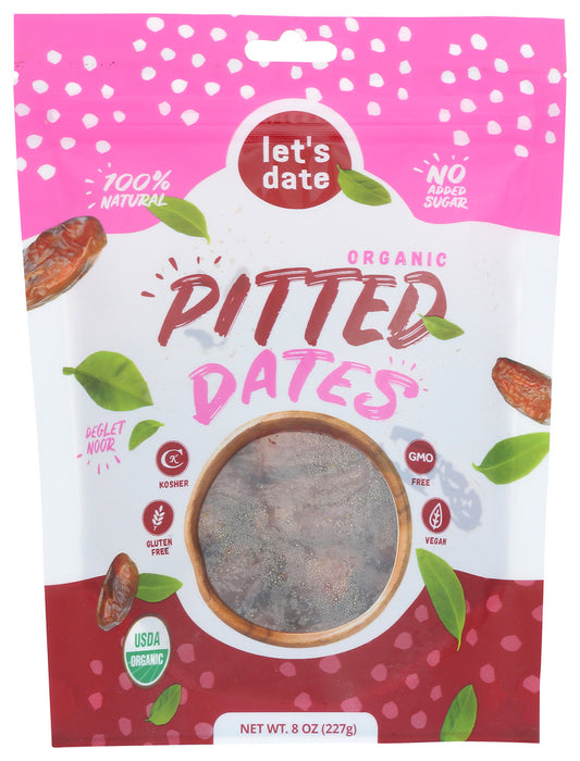 Let's Date Dates Pitted Organic