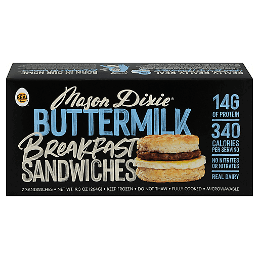Mason Dixie Breakfast Sandwiches, Buttermilk