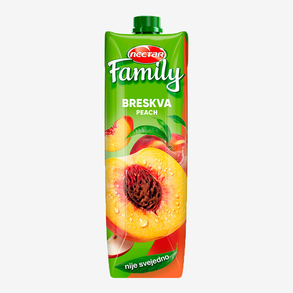 Nectar Sokovi Family Breskva 1l