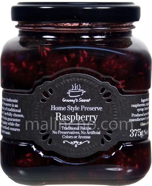 Gs Whole Fruit Preserve Raspberry 375G/13Oz