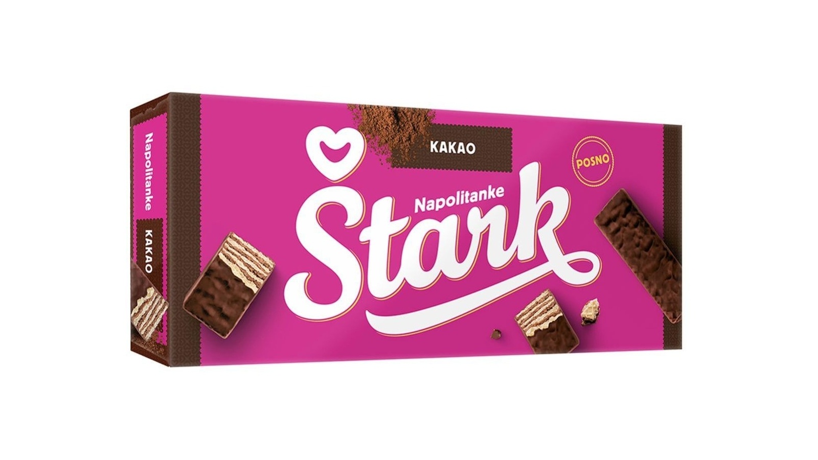 Štark Napolitanke Kakao 180g