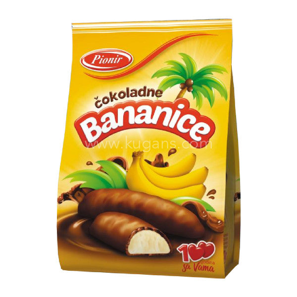 Pionir Chocolate Banana Bag 150g