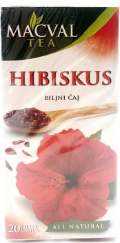 Macval Hibiscus Herbal Tea Hibiskus Biljni Caj 30g