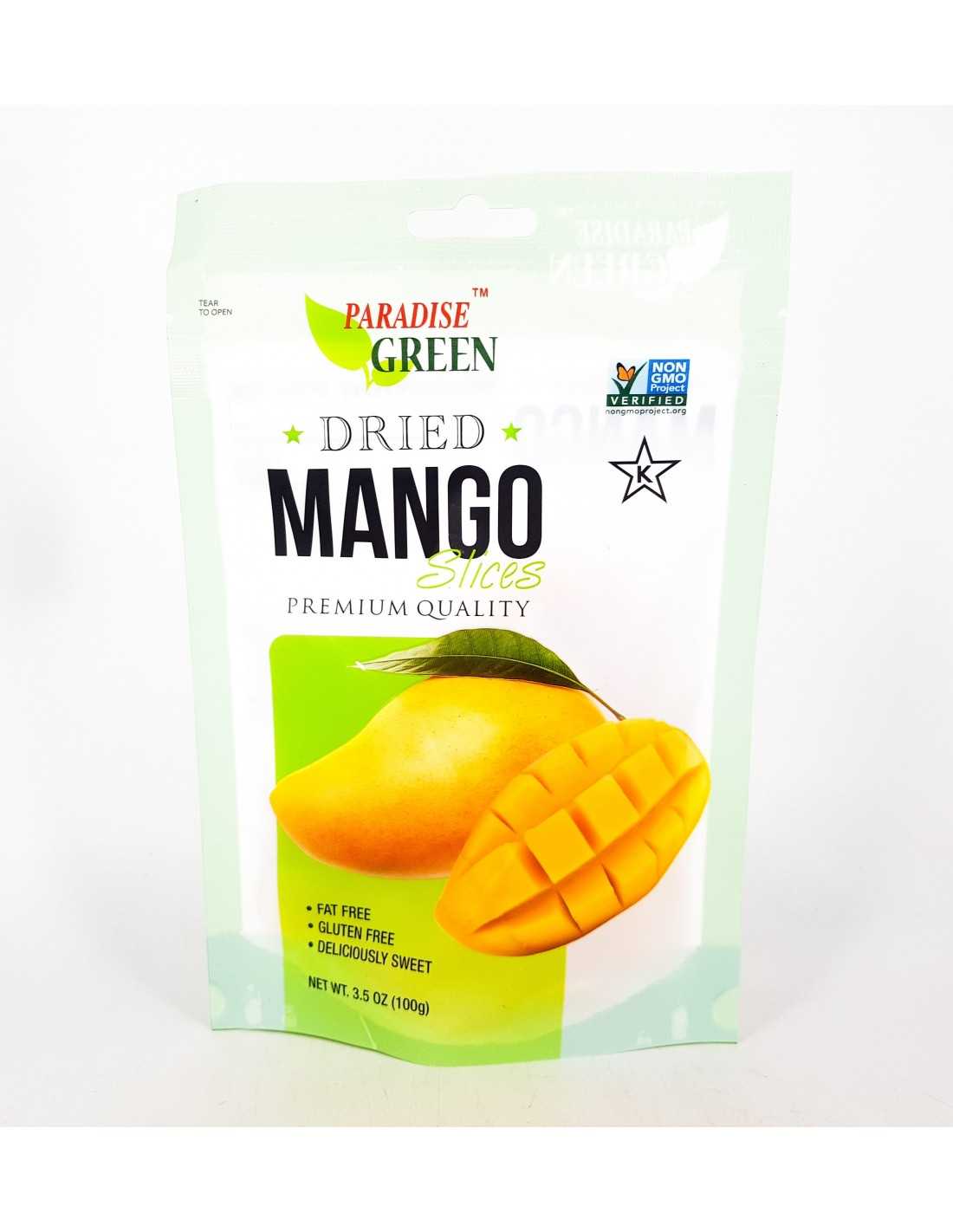 Paradise Green Dried Mango