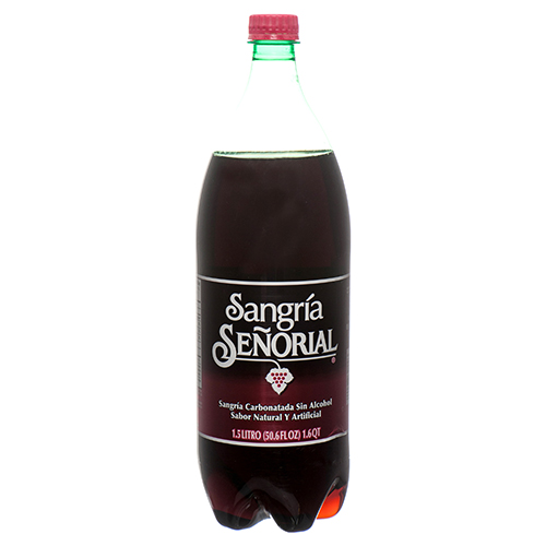 Senorial Carbonated Beverage, Sangria Flavored