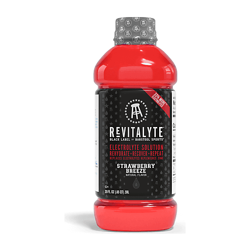Revitalyte Barstool Black Label Strawberry Breeze 20oz