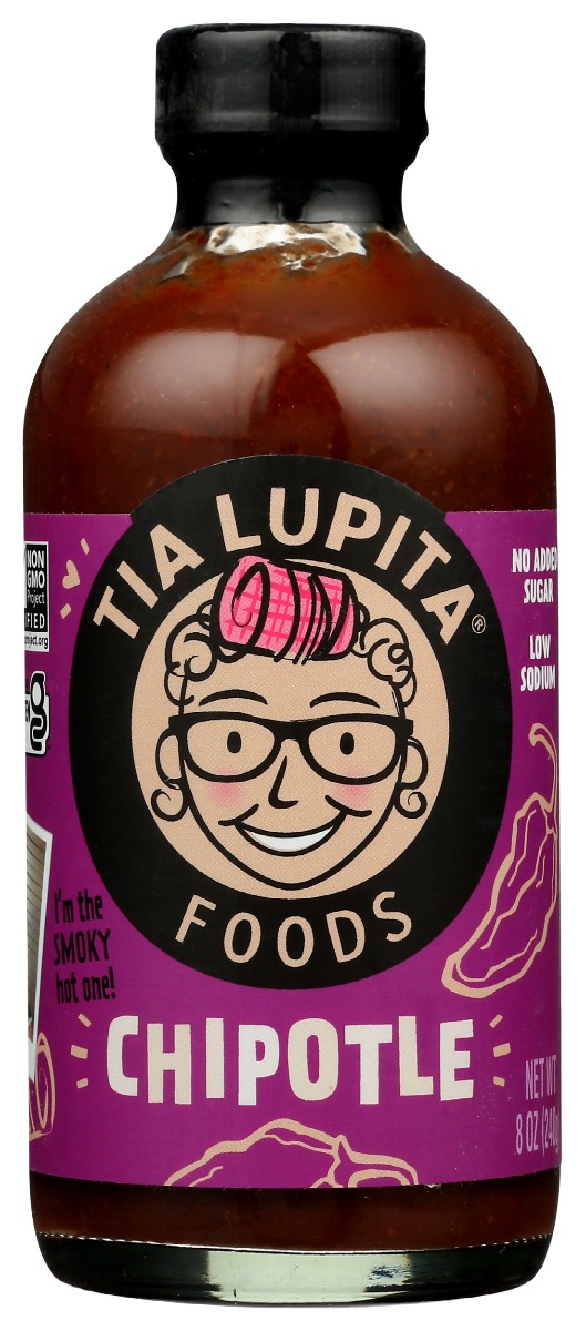 Tia Lupita Hot Sauce - Chipotle - Case Of 12 - 8 Oz
