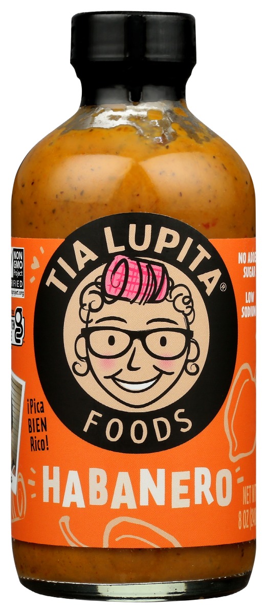 Tia Lupita Foods: Sauce Hot Habanero, 8 Oz