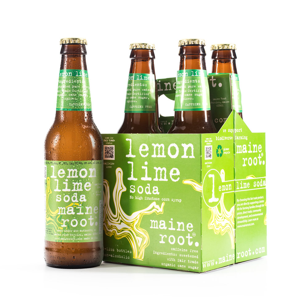 Lumaglo Llc Maine Root Lemon Lime Soda 12fz