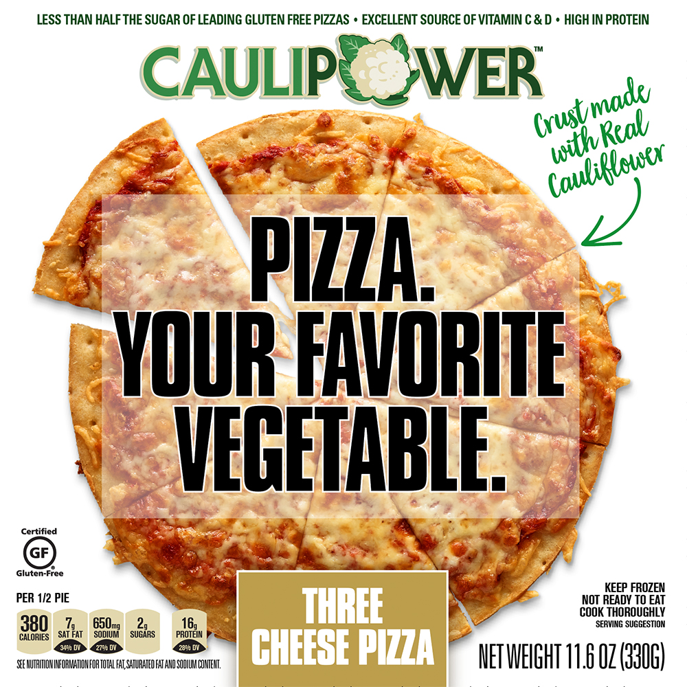 Caulipower Cauliflower Crust Pizza, Three Cheese Stone-fired
