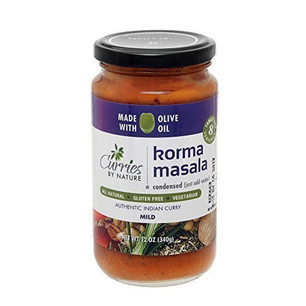 Curries By Nature Condensed, Mild, Korma Masala Curry - 12 Oz