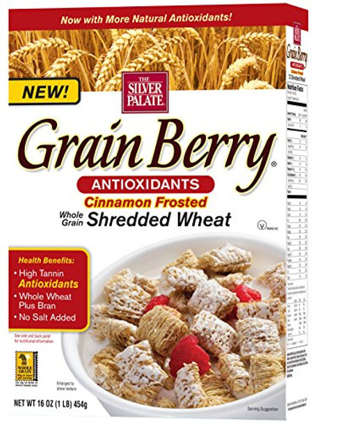 Grain Berry The Silver Palate Cinnamon Frosted Shredded Wheat Cereal
