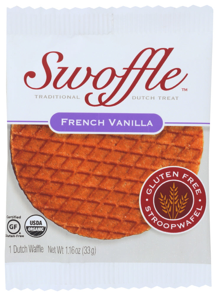 Swoffle Stroopwafel French Vanilla Waffle Cookie 1.16 Oz