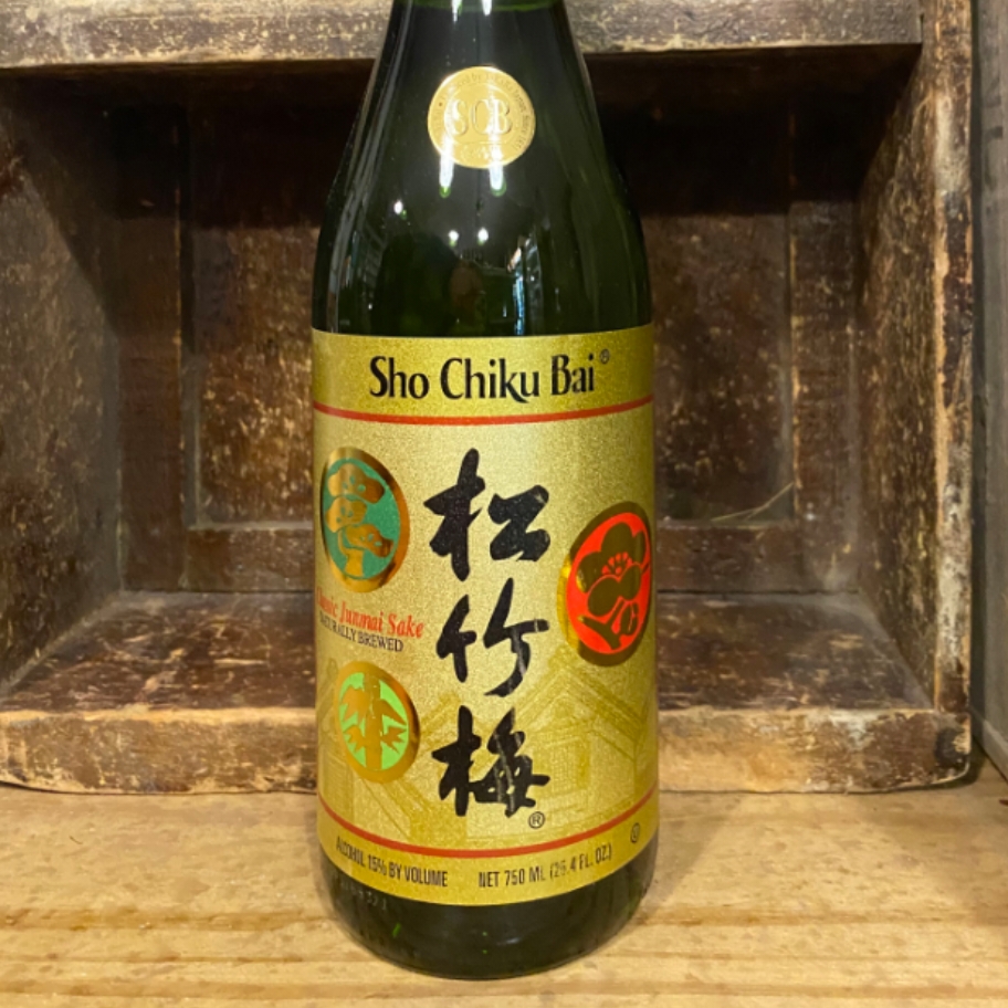 Sho Chiku Bai Junmai Classic Sake 25.4 Fl Oz