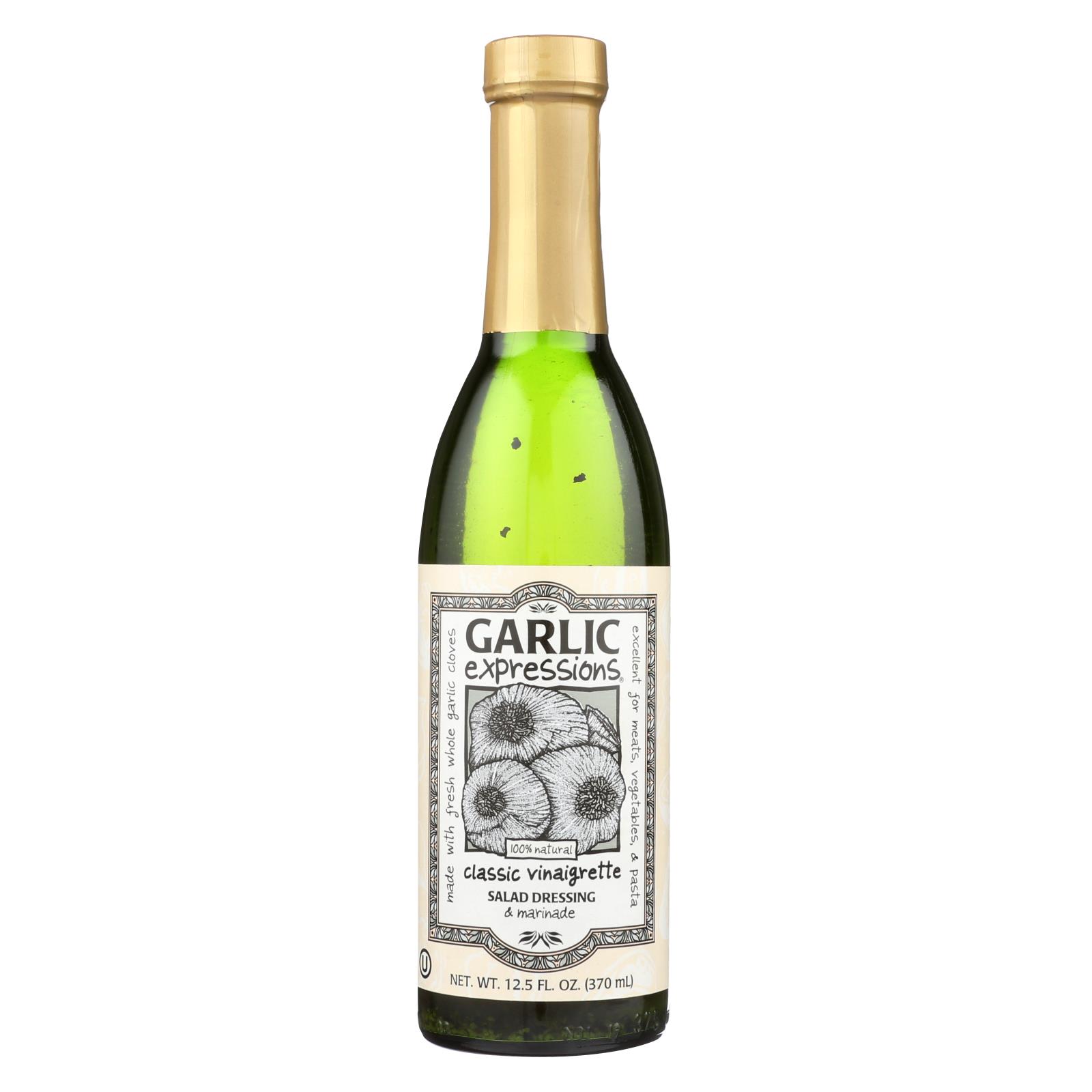 Garlic Expressions Vinaigrette Salad Dressing, Marinade