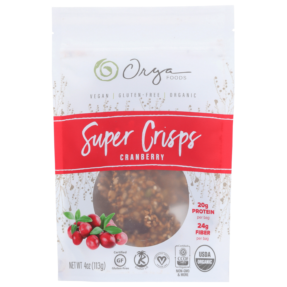 Orga Foods Crisps Cranberry Super