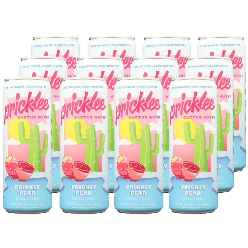 Pricklee Prickly Pear Cactus Water - Case Of 12/12 Oz