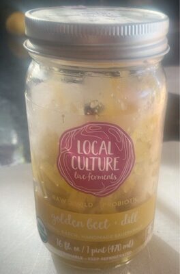 L.c. Golden Beet Dill Sauerkraut