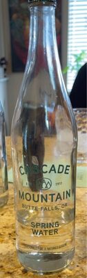 Cascade Mountain Spring Water