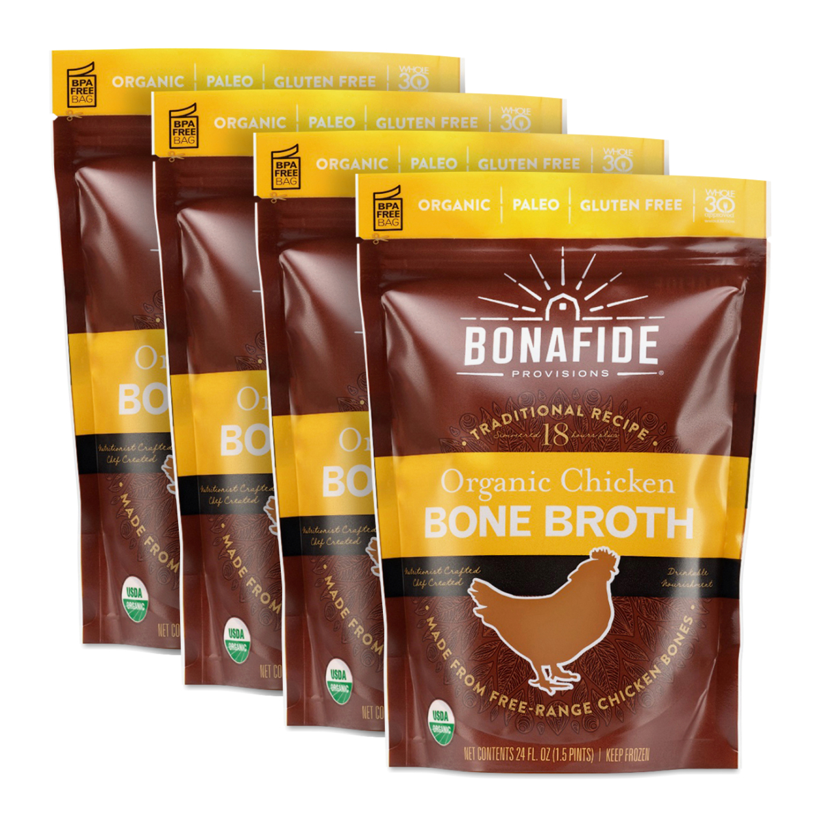 Bonafide Provisions Organic Chicken Bone Broth 24 Fl Oz