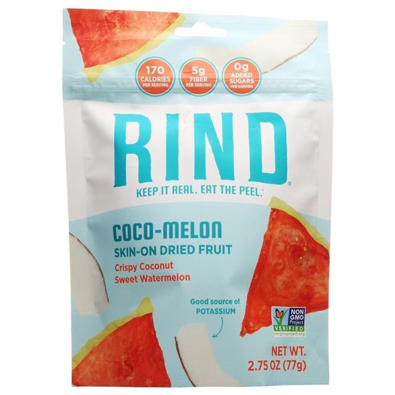 Rind Snacks - Dried Fruit Coco Melon Blend - Case Of 12-2.75 Oz