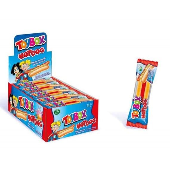 Toybox Toy Box Candy Jelly Hot Dog 20g-whole