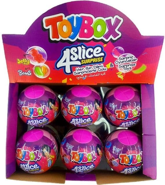 ToyBox 4 Slice Surprise Pink ( Turkey )