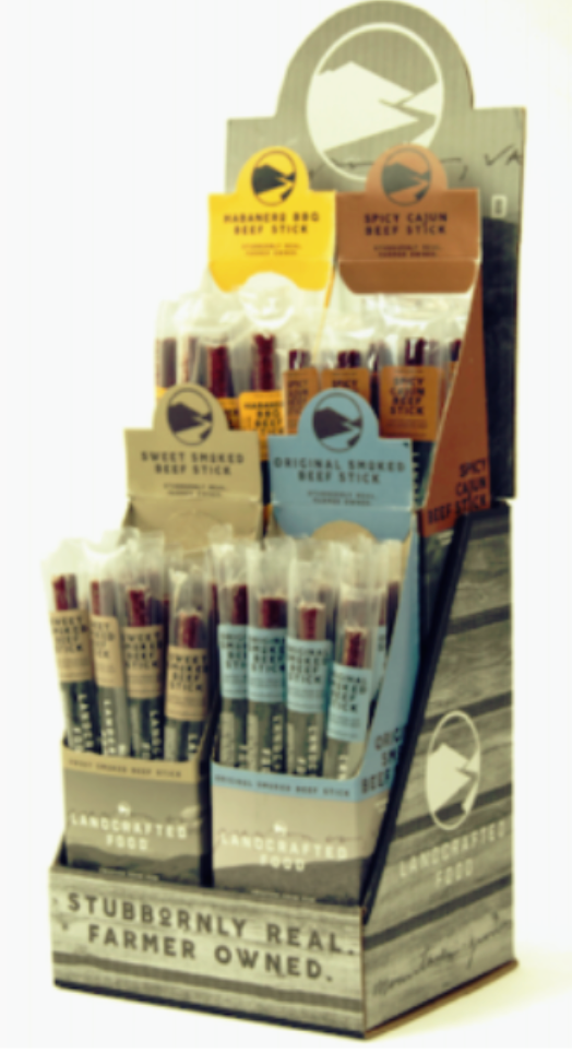 Landcrafted Food Beef Sticks Original Smoked, 0.9 Oz