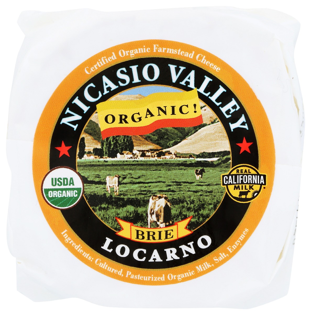 Nicasio Valley Locarno Brie Style Cheese, 6 Oz