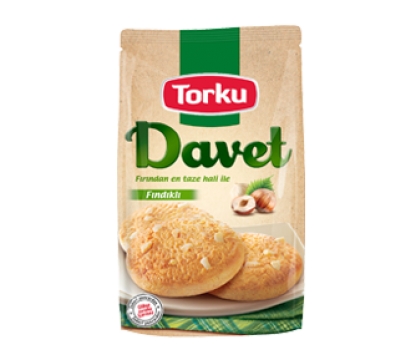 Torku Davet Fındıklı Bisküvi 135 Gr