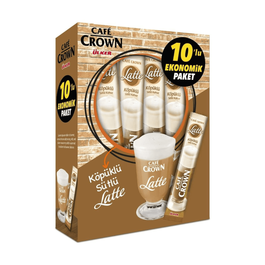 Ülker Cafe Crown Latte 10er Pack