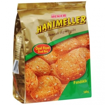 Ülker Hanımeller Fındıklı Poşet 170 Gr