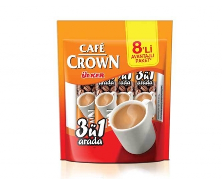Cafe Crown Ülker 3 Ü 1 Arada 8 Adet